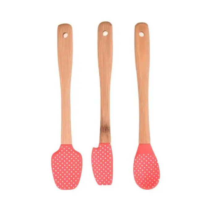 Силиконовый шпатель из бамбука | Дом и сад