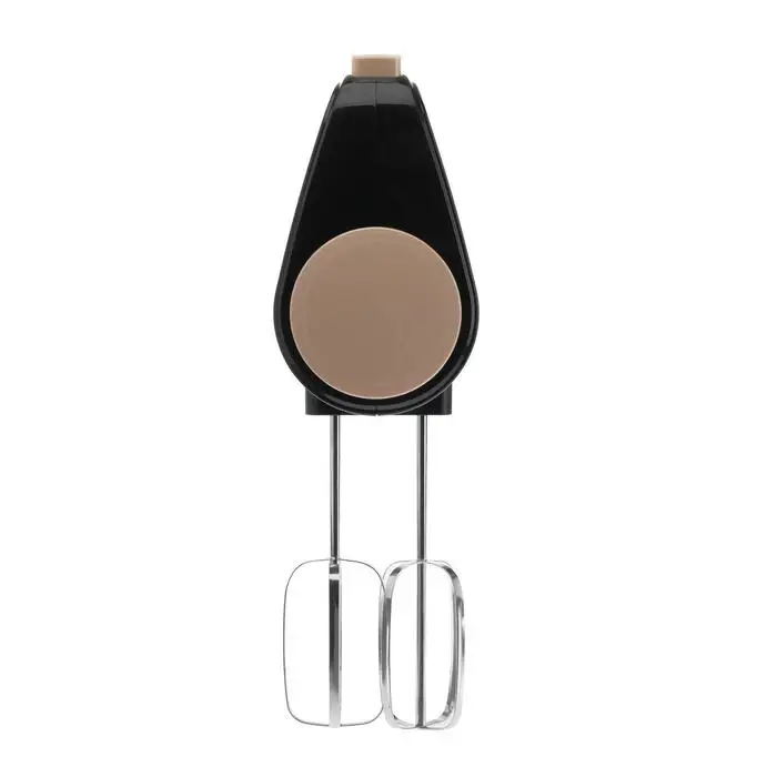Миксер Centek CT-1123 Beige ручной 800 Вт 6 скоростей турбо-режим чёрно-бежевый | Бытовая