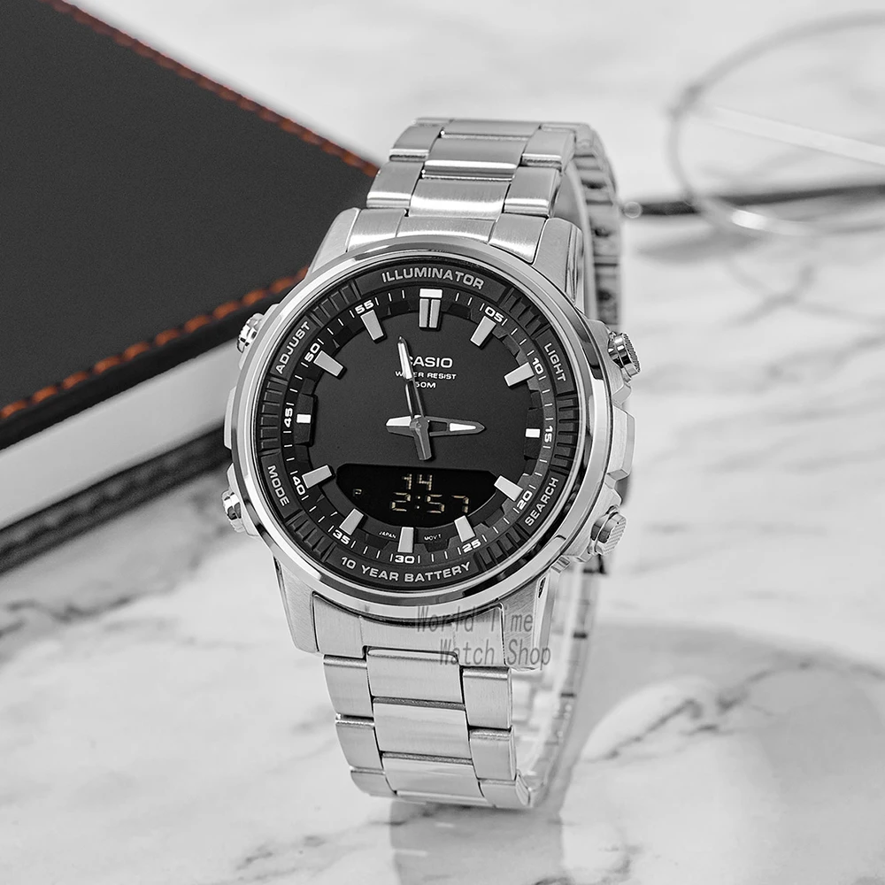 

Casio watch wrist watch men top brand luxury set quartz watch 30 meters water resist men watch military Watch AMW880