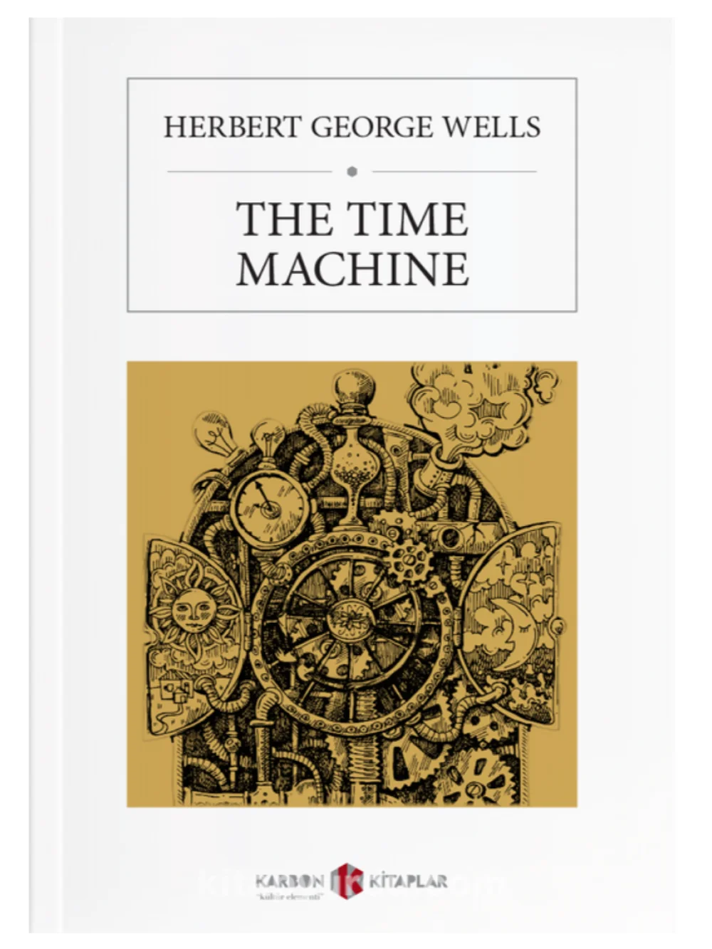 

The Time Machine Herbert George Well world literature classics English book 104 pages nice gift for friends and English learners