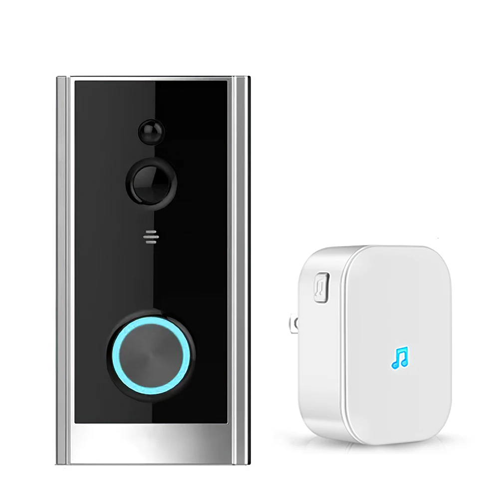

WIFI HD 1080P Wireless Waterproof Video Doorbell Camera Security Doorbell Night Vision Phone Intercom Door Bell Home Security