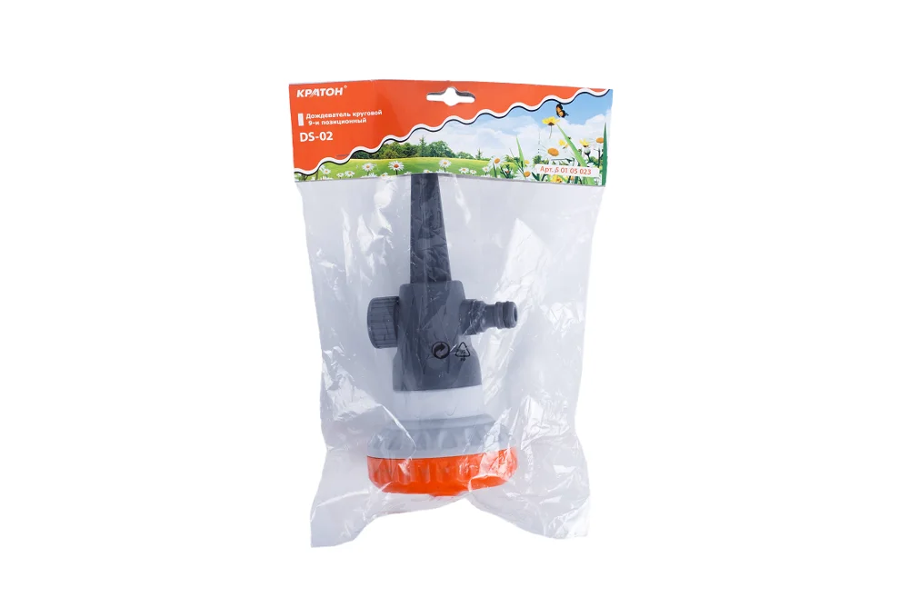 Дождеватель круговой 9-ми позиционный КРАТОН DS-02 | Дом и сад