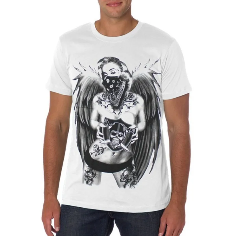 

Hot Sale Fashion Men's T-Shirt Short Sve Republic Bear Raide rilyn men Summer casual shirt