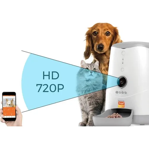 S Link Swapp Sl 20 720P HD камера умная кормушка для домашних животных поддержка Wi Fi