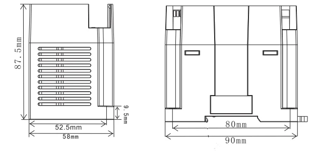 Wecon LX3V-4PT V2 4 термопары сопротивление Вход PLC модуль