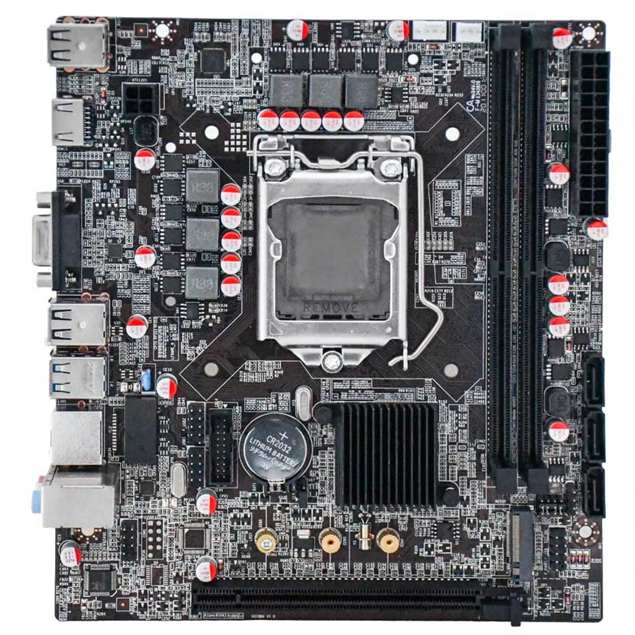 Материнская плата H310 LGA 1151 DDR4 32 ГБ двухканальная игровая Intel 6/7/8/9 Core i3 i5 i7 ATX для ПК