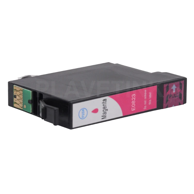 Чернильный картридж Plavetink T0821 6 цветов совместимый для Epson Stylus Photo T50 R290 R295 R390 RX590 RX610