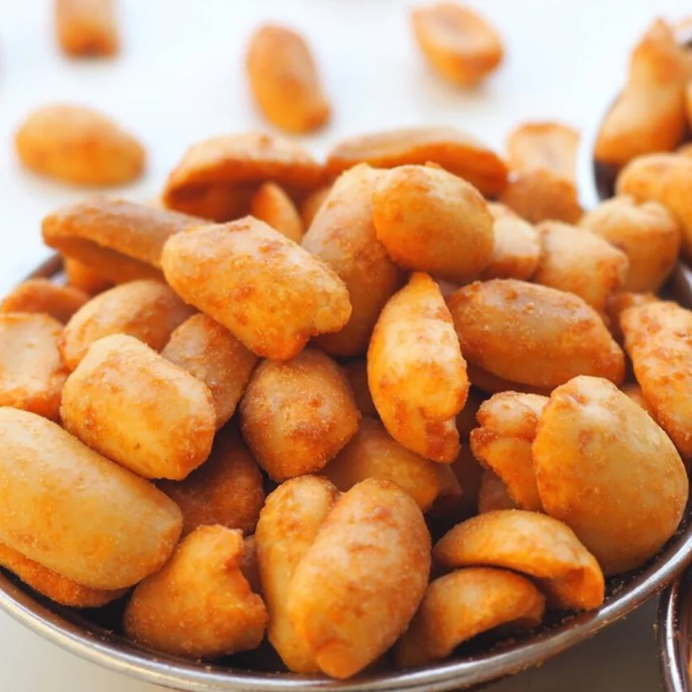 Высокое качество Натуральный Жареный соленый Пряный арахис сухие фрукты сухая