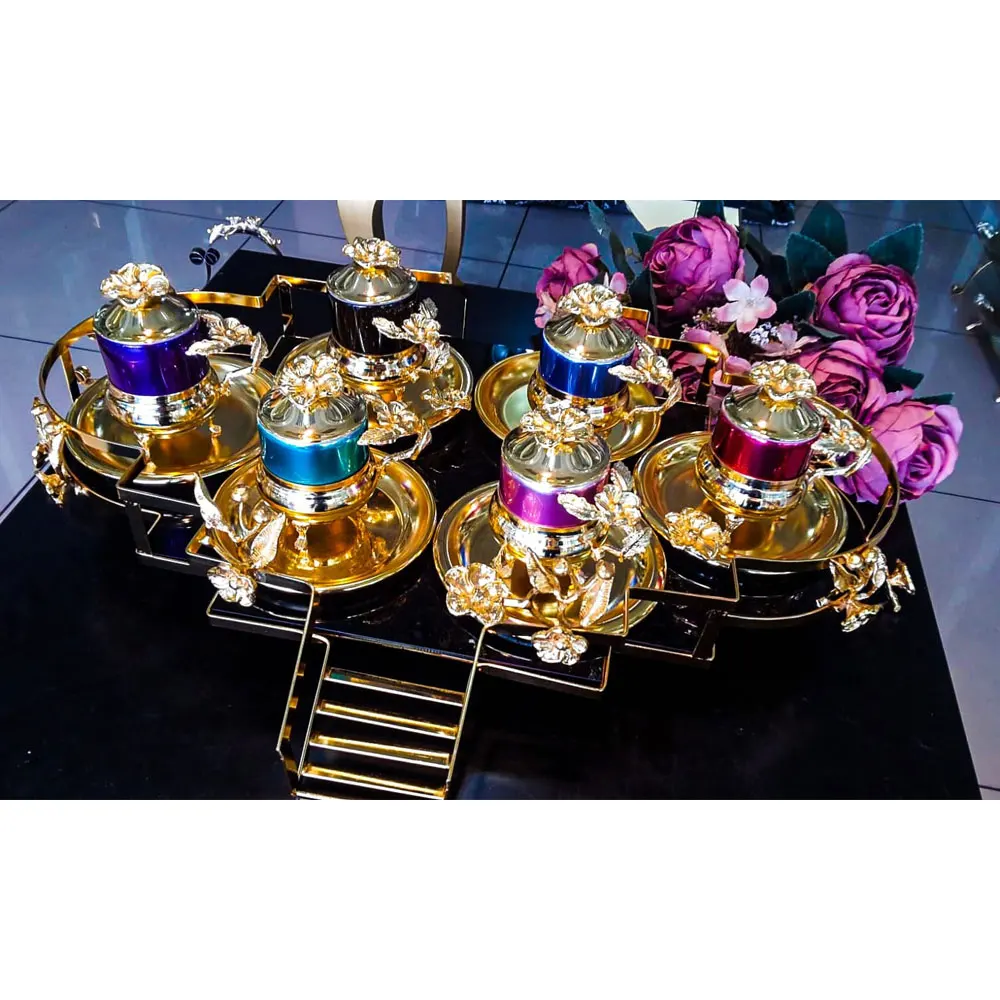 Набор кофейных чашек с японской розой|Кофейные наборы| |