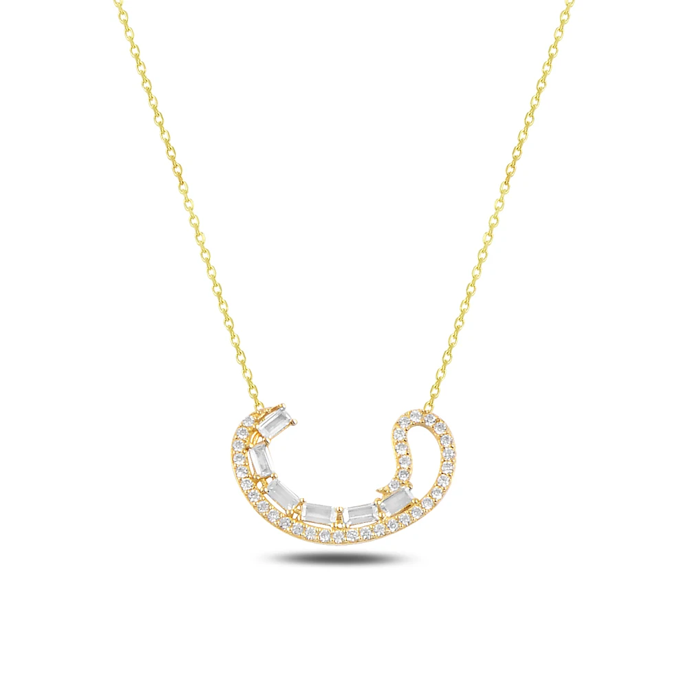 

14 carat Gold Woah Necklace