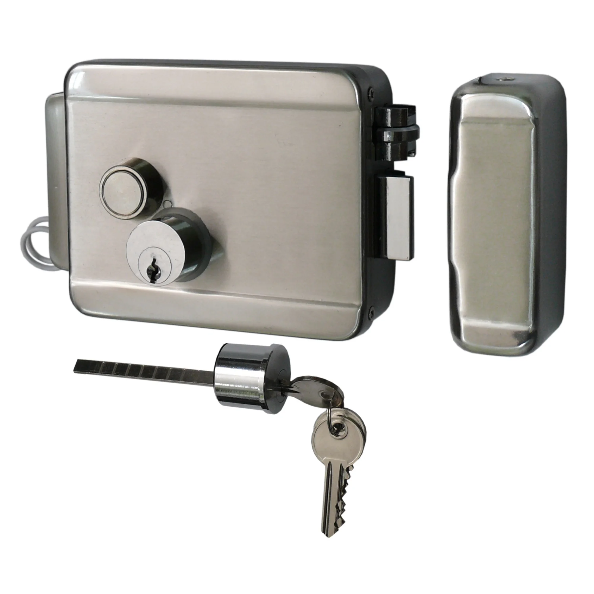 Комплект для контроля доступом калиткой дверью с электромеханическим замком и
