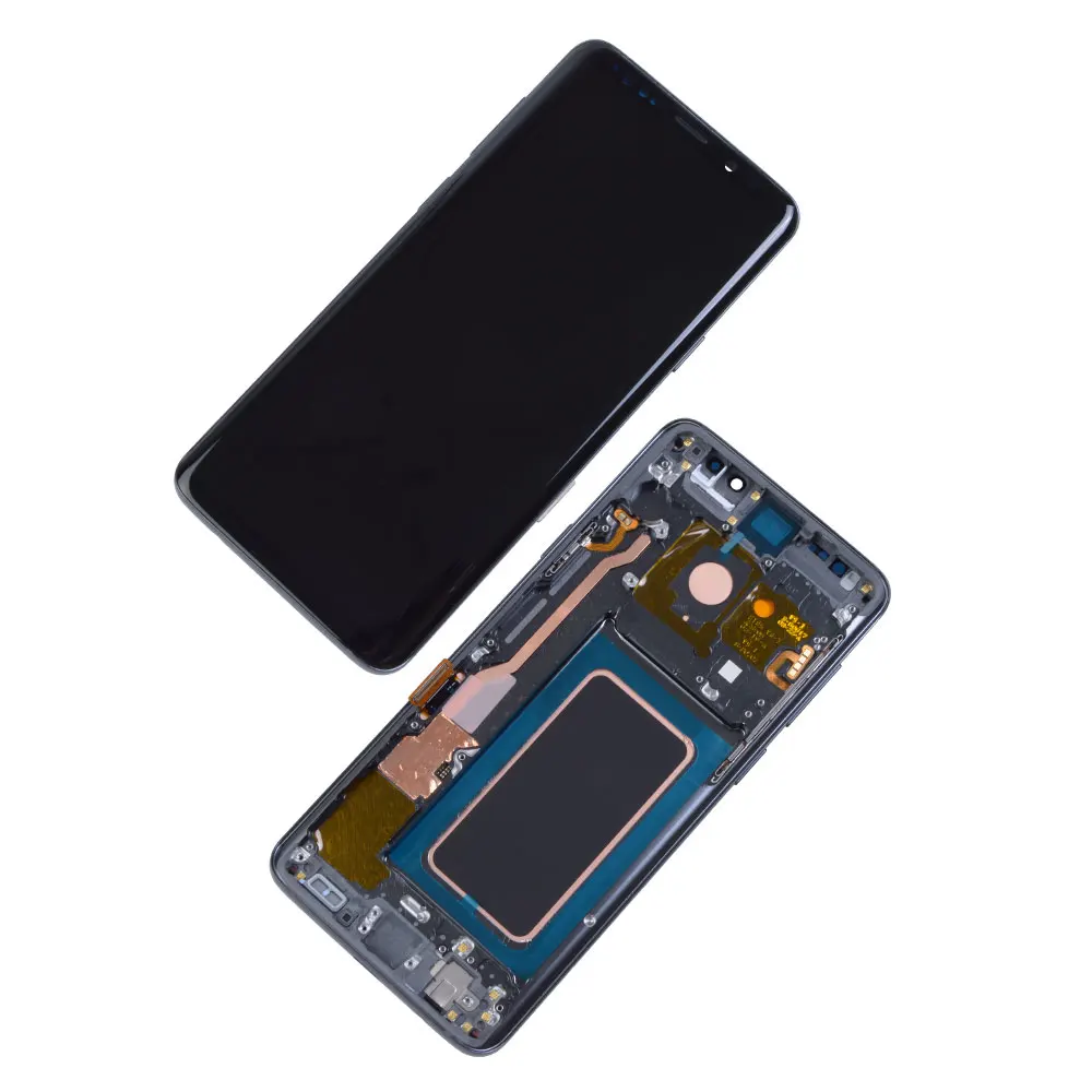 Ori для samsung Galaxy S9 Plus G965F G965U G965W AMOLED дисплей с кодирующий преобразователь сенсорного экрана в сборе запасные части