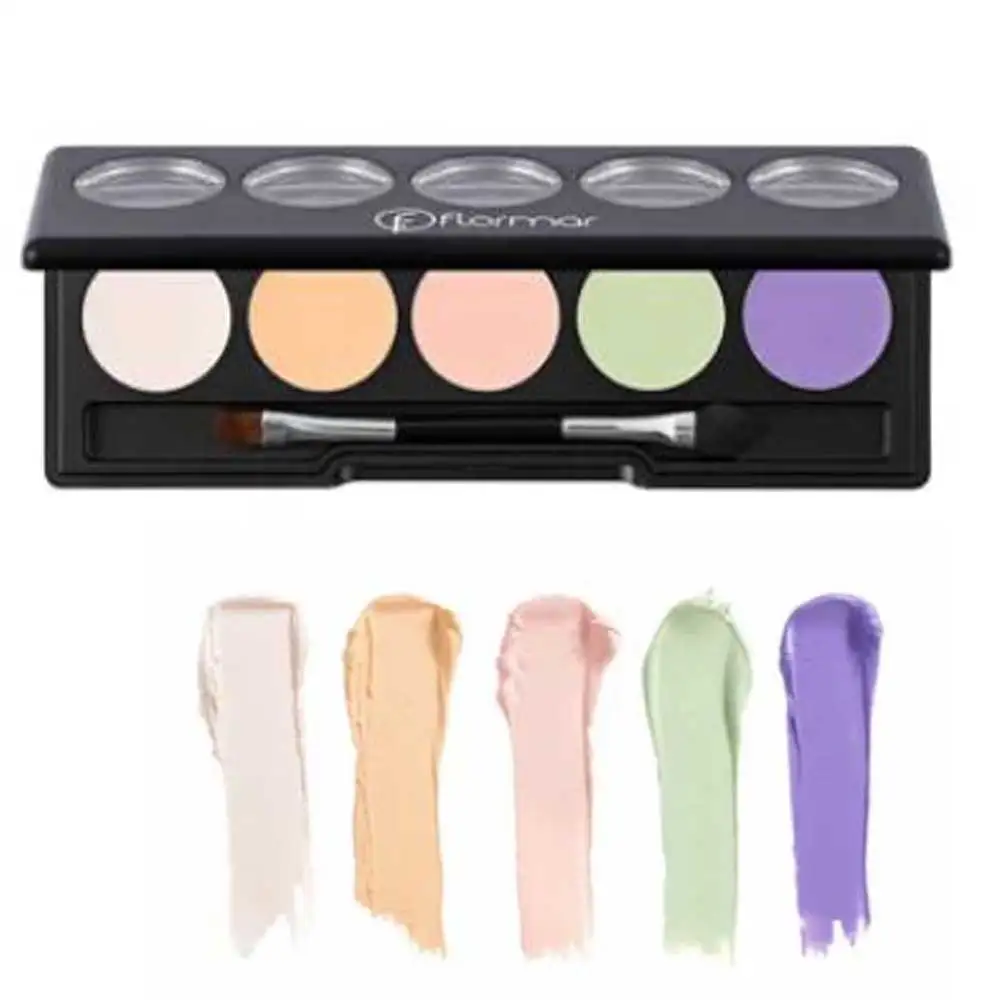 Камуфляжная палитра Flormar консилер пудра товары для красоты основы макияж клоуна