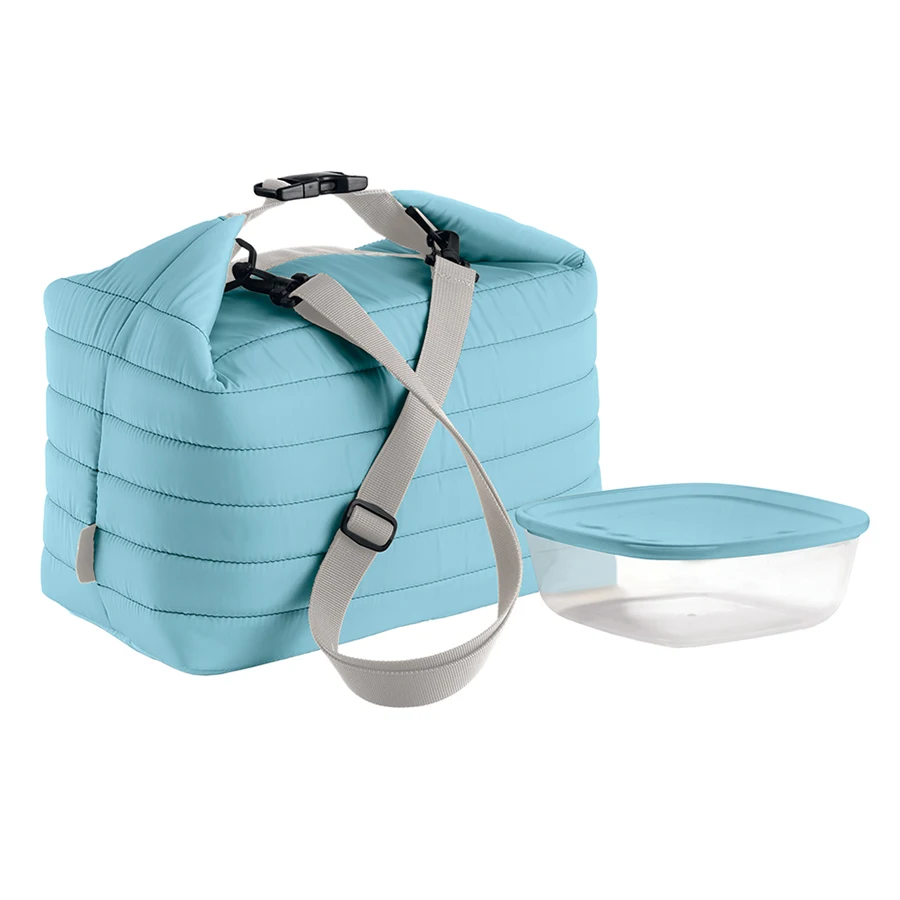 Набор термосумка+контейнер Handy большой голубой|Сумки-холодильники| |