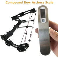 luoyer archery bow scale 110lb50kg hanging handheld scale recurvecompound bow tune scale peak weighthold weight multifunction