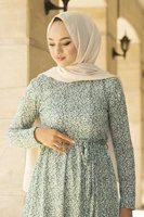 floral pattern dress turkey muslim fashion hijab islam clothing dubai istanbulstyles istanbul 2021