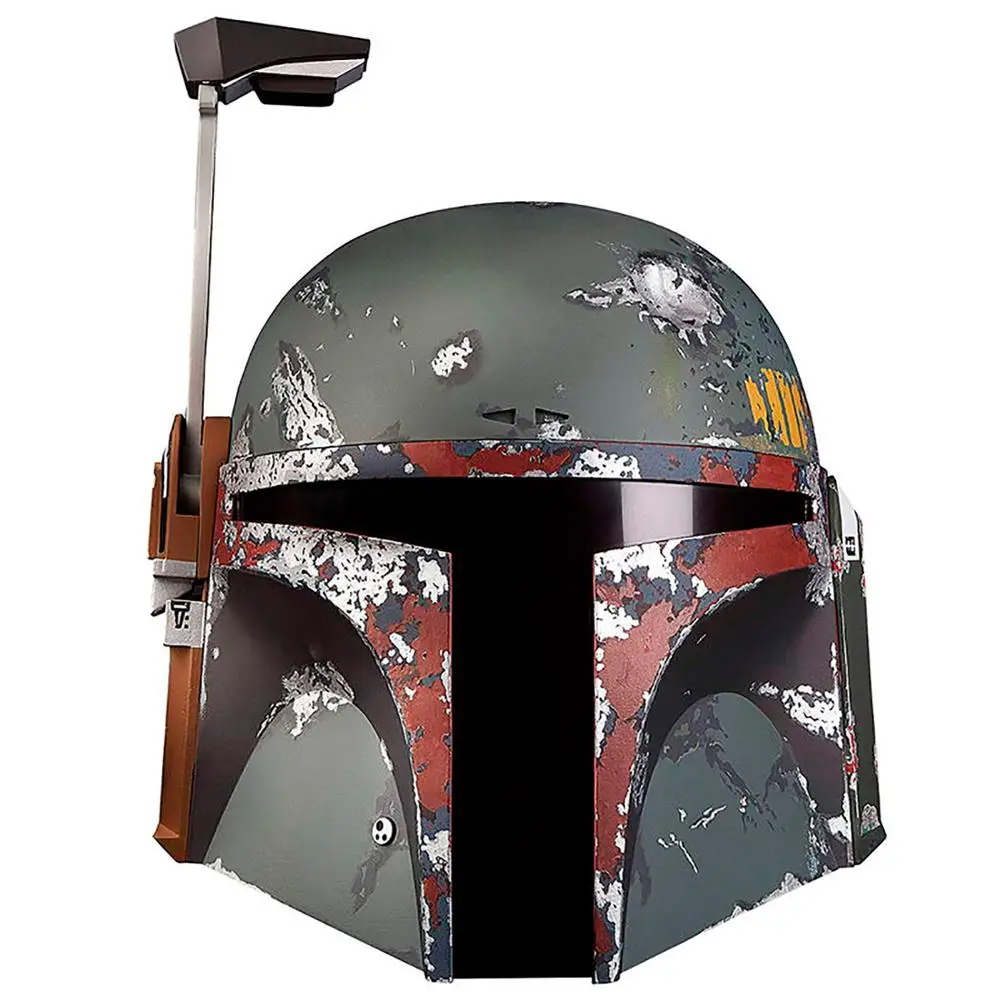 خوذة إلكترونية متميزة Boba Fett سلسلة سوداء حرب النجوم شحن مجاني من إسبانيا