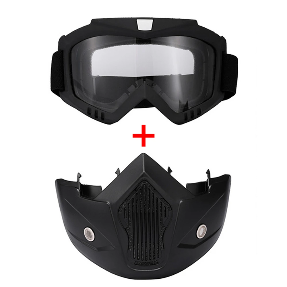 Уличная противотуманная маска для страйкбола шлем мотоциклетные Съемные очки