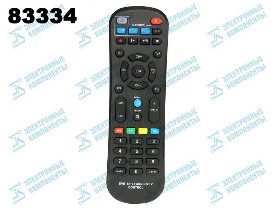 ПУЛЬТ ДЛЯ РЕСИВЕРА DVB-T2 WORLD VISION T62A |
