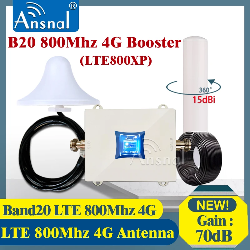 LTE B20 800 900 1800 2100 МГц 2g 3g 4g мобильный телефон Сотовая связь DCS UMTS GSM ретранслятор