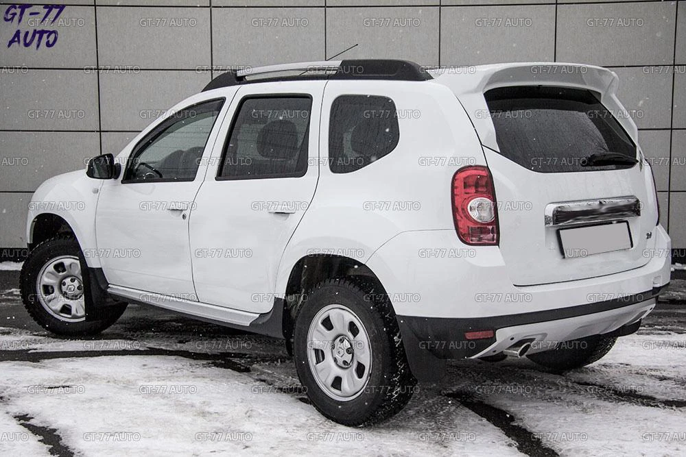Спойлер на крышку багажника для Renault Duster / Рено Дастер 2010-2019 АБС пластик аэро