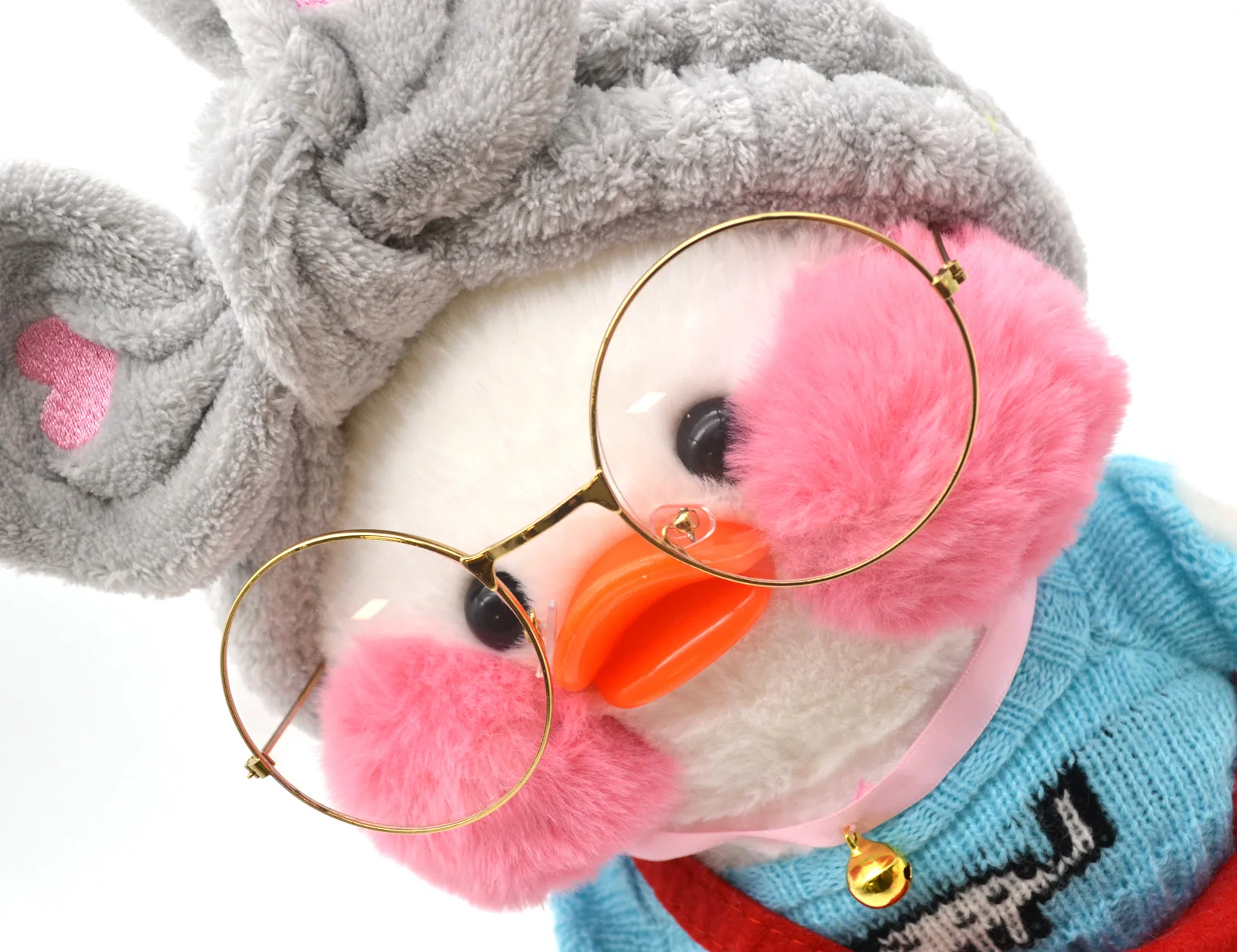 Игрушка Утка lalafanfan duck лалафанфан Мягкая утка плюшевая игрушка кукла 30 см уточка