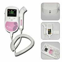 contec 2 0mhz sonoline c baby soundc1 doppler fetal heart rate monitor home pregnancy heart rate detector lcd display pink
