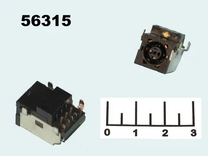 Разъем питания гнездо 7.4*5.0 на плату (DL03)