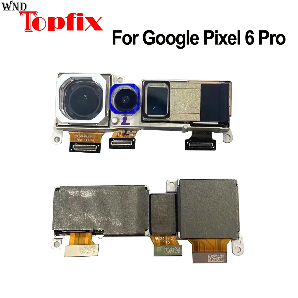 

Гибкий кабель для задней камеры Google Pixel 6 Pro, запасные части для большой камеры Pixel 6 Pro, задняя камера