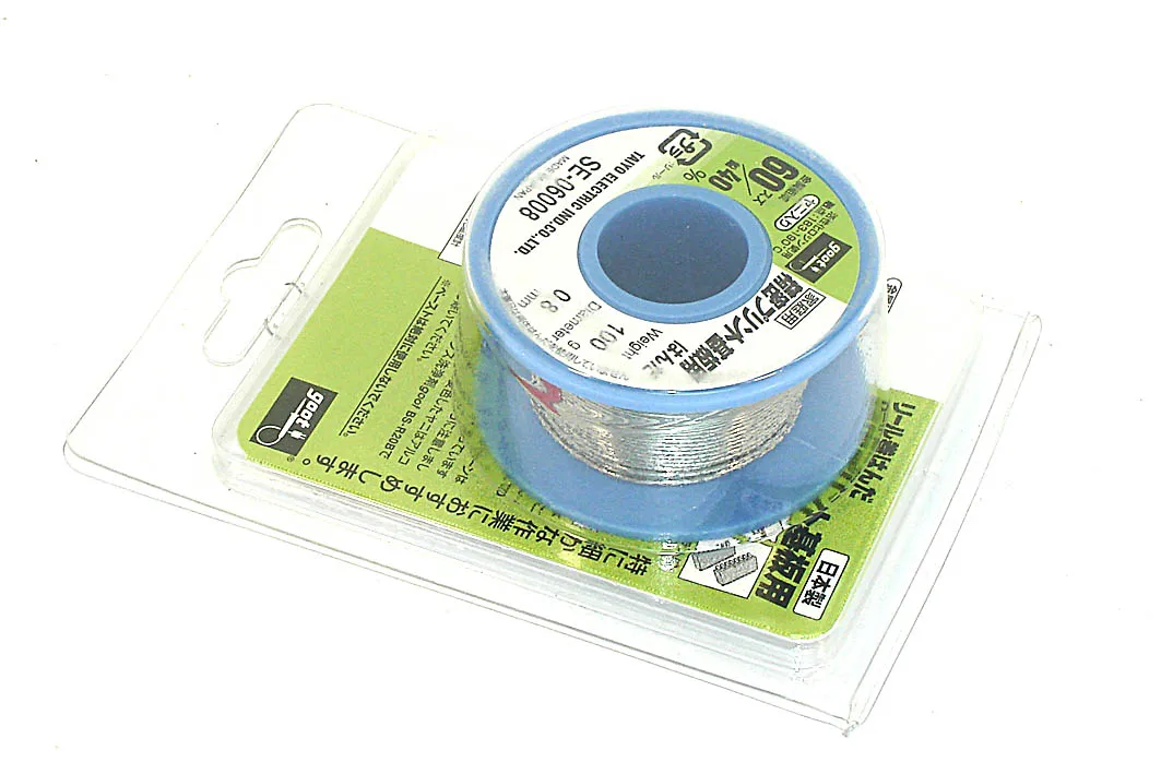 Припой Goot SE-06008 0 8 мм 60% олово 40% свинец 100г 27м |