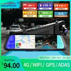 Автомобильный видеорегистратор A980S, Android 8,1, зеркало заднего вида с GPS-навигацией