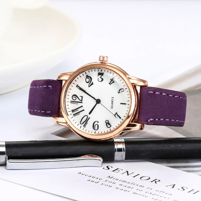 Женские кварцевые часы с римскими цифрами|Женские наручные часы| |