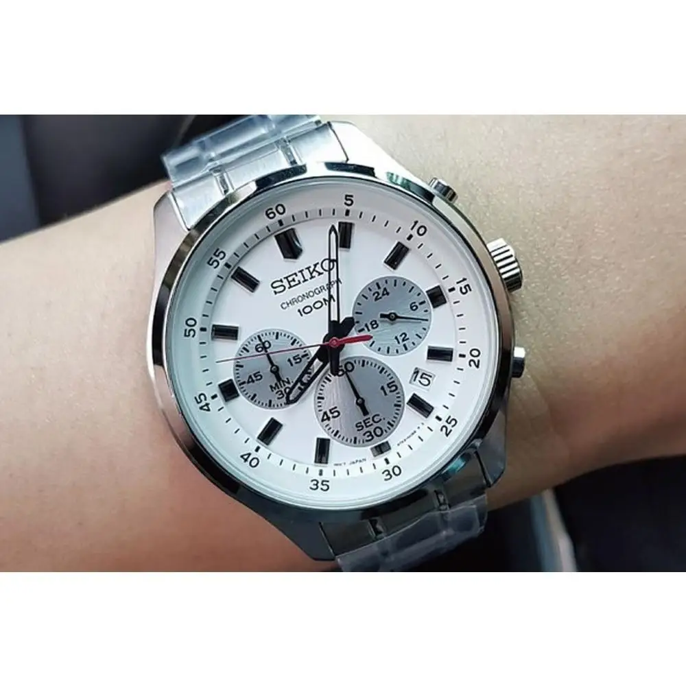 Часы Seiko мужские наручные роскошные Брендовые спортивные водонепроницаемые