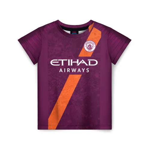 Детская футболка 3D Aguero alternative 18-19 | одежда и обувь