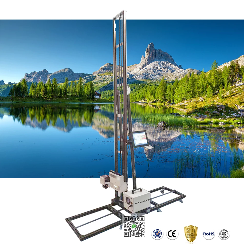 Вертикальная настенная 3D-печать стекло дерево керамика металл |