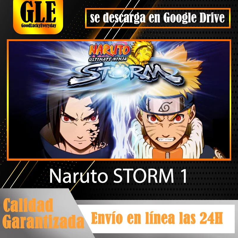 Видеоигры для ПК NARUTO: Ultimate Ninja STORM загрузка через Google Drive decpress с Winzip