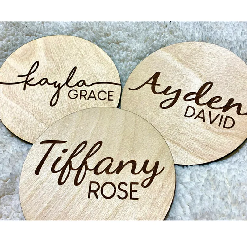 Деревянный знак имени ребенка пользовательская Больничная доска для объявлений