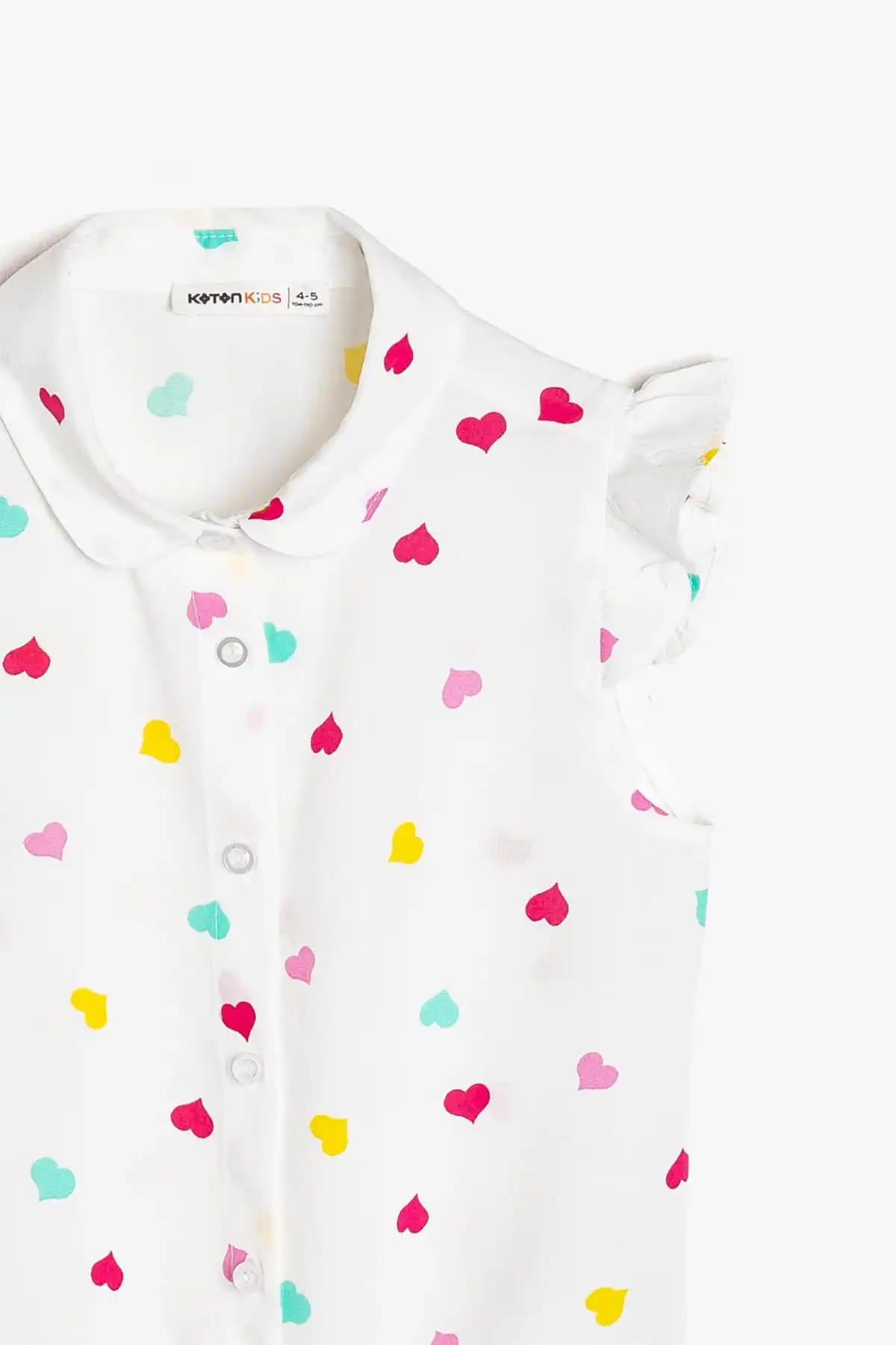 Koton Kids White Female Child Printed Shirt |