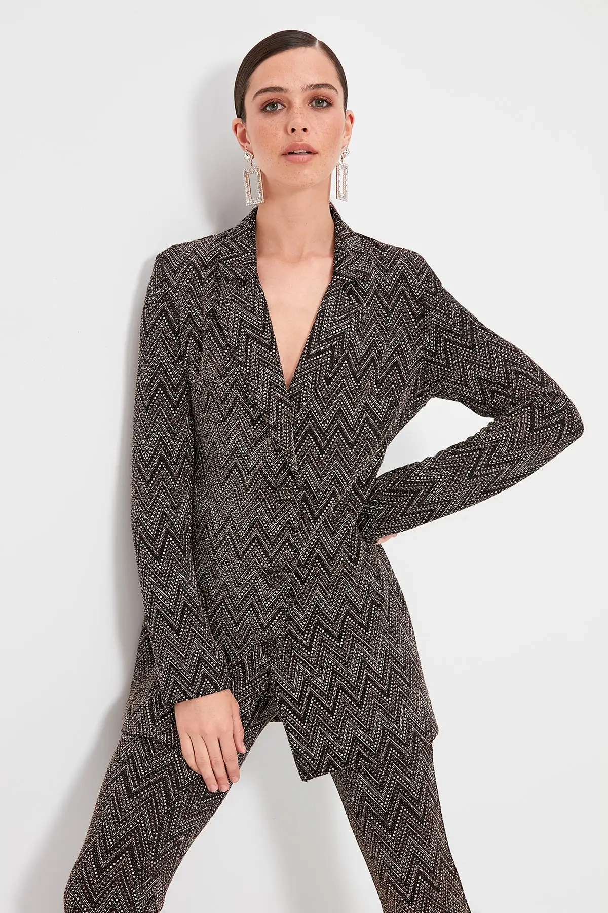 Trendyol пальто с рисунком TPRAW20CE0096|Женские куртки| |