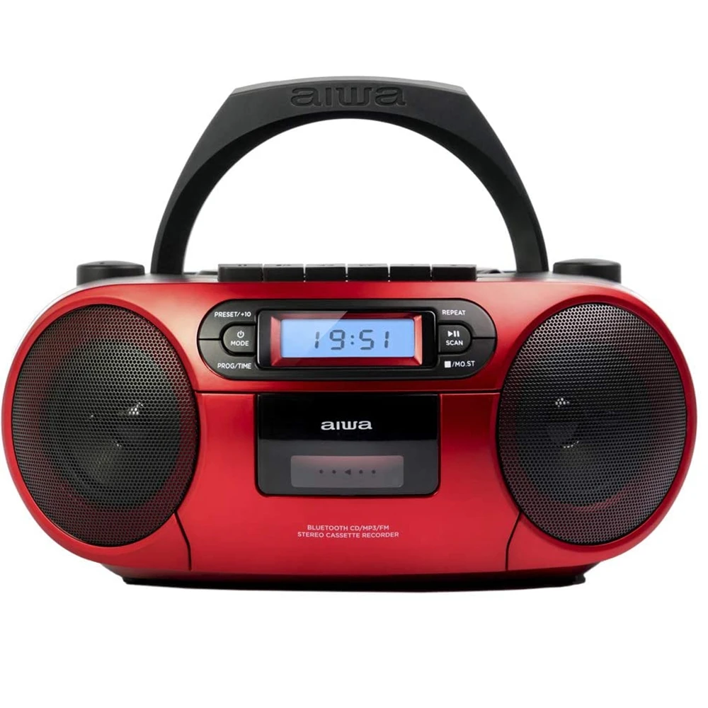 Портативный кассетный радиоприемник AIWA BBTC 550 Bluetooth CD USB|Радиоприёмники| |