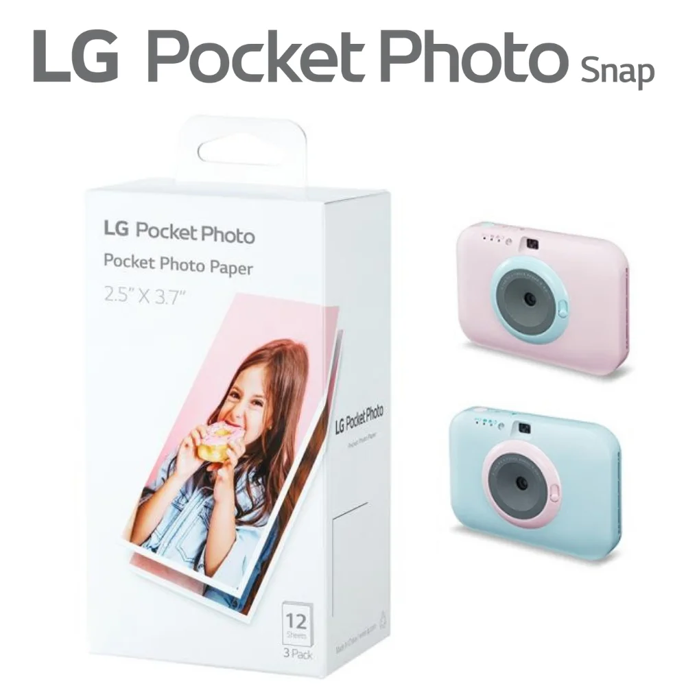 Бумага для мгновенной фотосъемки LG Pocket Photo Snap (36 листов)|Принтеры| |