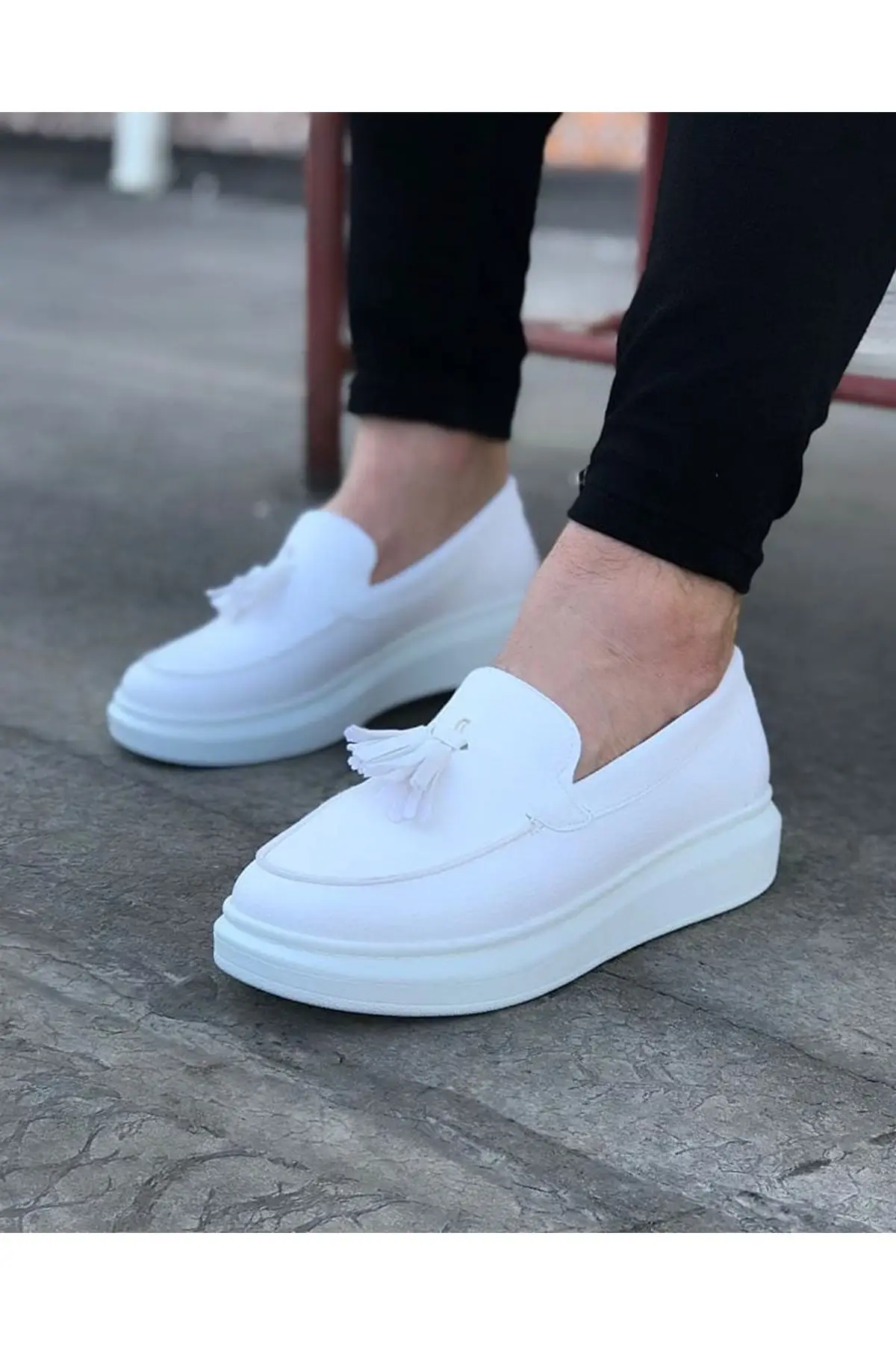 

Men's Faux Leather Casual Shoes Men's Sneakers Black White Men's Classic Shoes Babab Shoes Classic Modern Design NEW SEASON !!!!