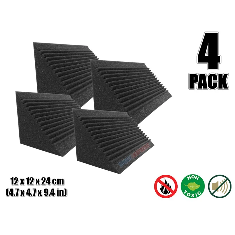 Arrowzoom 12x12x24 см (4 7x4 7x9 4 дюйма) многогранные Угловые басовые ловушки акустическая
