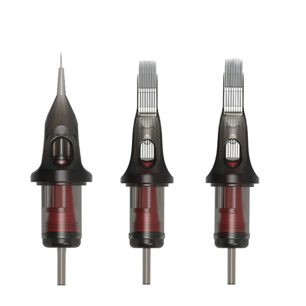 

T-Rex NB 10Pcs Cartridge Tattoo Needles RL RS RM M1 Disposable Sterilized Safety Tattoo Needle for Cartridge Machines Grips