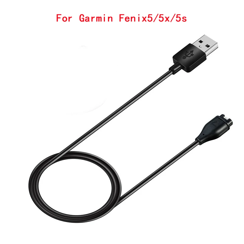 B USB зарядное устройство кабель Смарт-часы зарядное устройство Быстрая зарядка данных провод шнур для Garmin Fenix 5 5X, Forerunner 935,5 сапфир, Vivoactive 3 - Цвет: B
