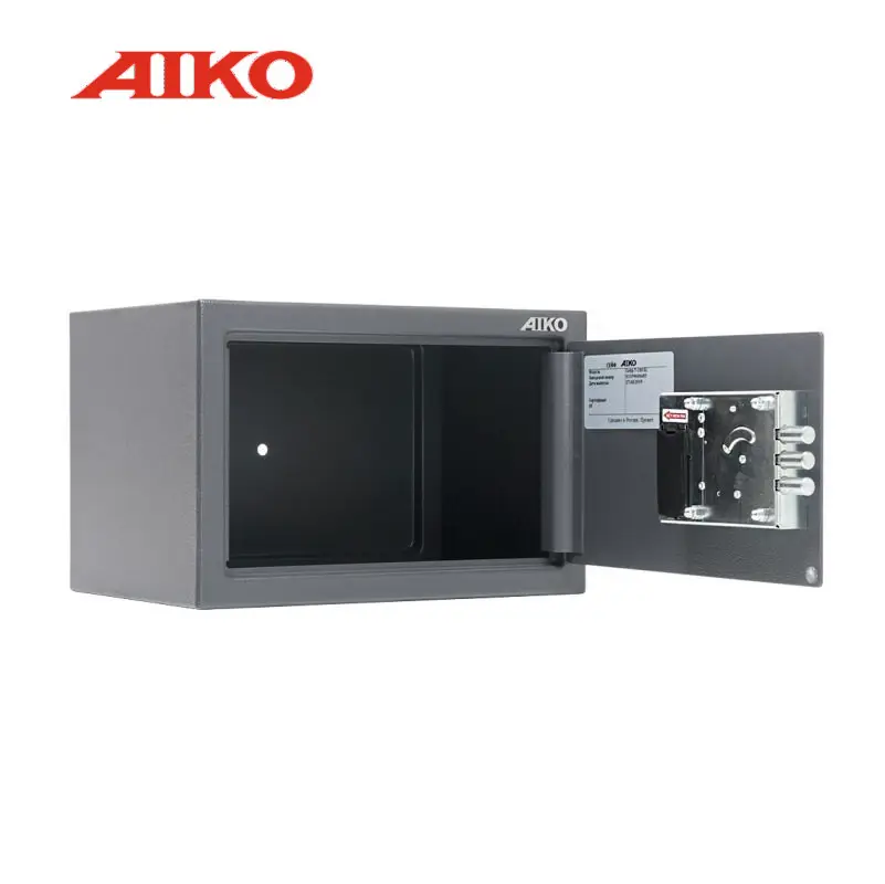 Сейф мебельный для дома офиса AIKO Т-200 EL с электронным кодовым замком 200x310x200 мм.
