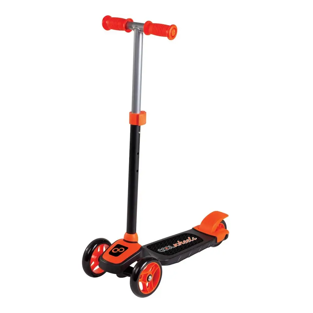 

3 + years old 3 Wheel With Brake Orange Scooter brake systematic detachable for easy to carry