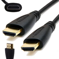 various sizes male male gold hdmi cable full hd for hdtv ps4 ps3 xbox360 pc