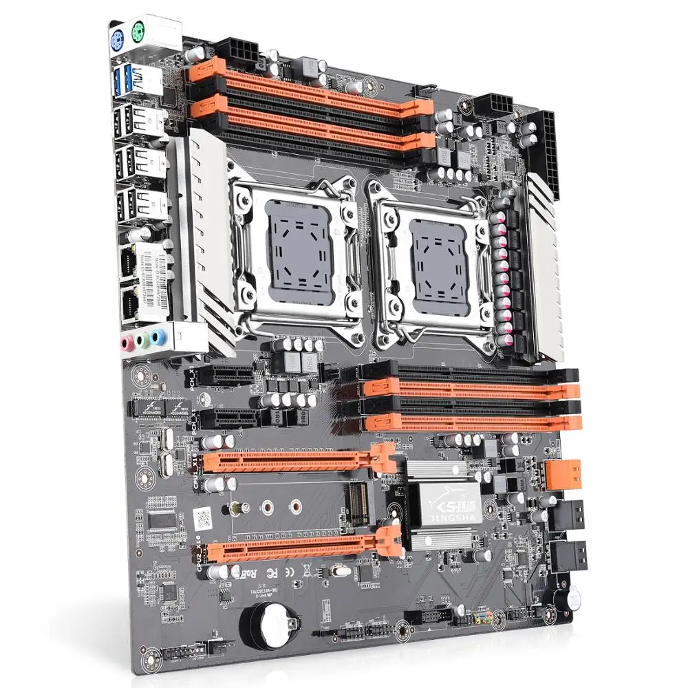 Материнская плата X79 двойной Процессор Lga 2011 гнездо Ксеон E5 2680 V2 8 * DDR3 Оперативная