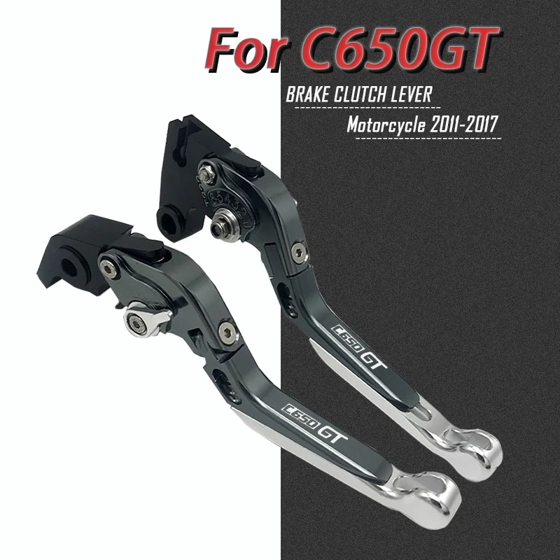

Motorcycle Brake Lever Clutch For BMW C650GT 2011-2017 CNC Aluminum Alloy Adjustable Folding Extendable Accessories Parts